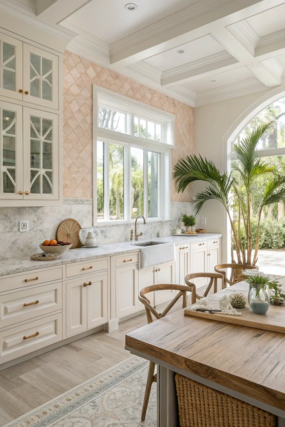 bright airy kitchen design