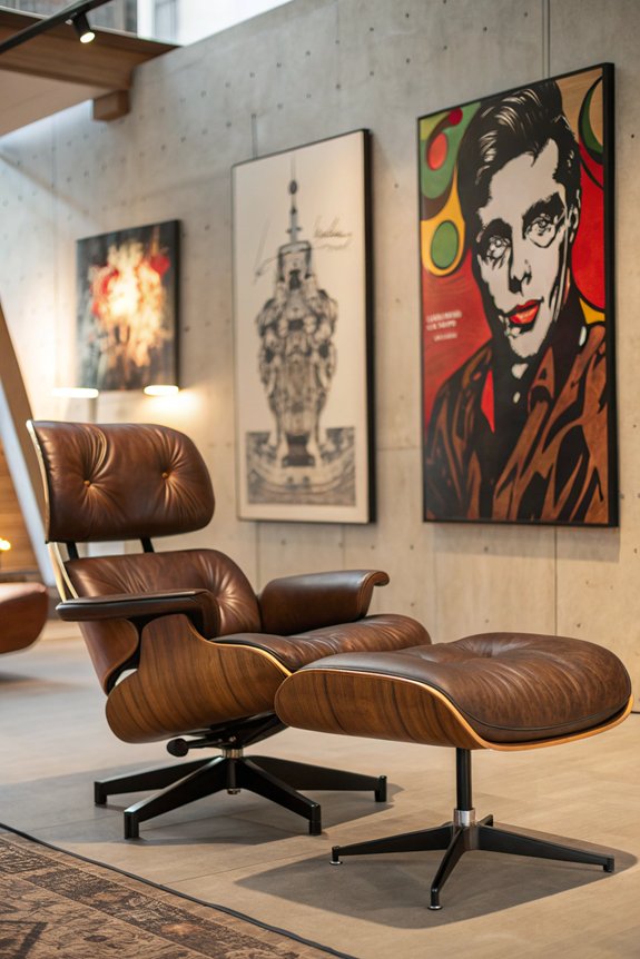 celebrity eames lounge inspirations