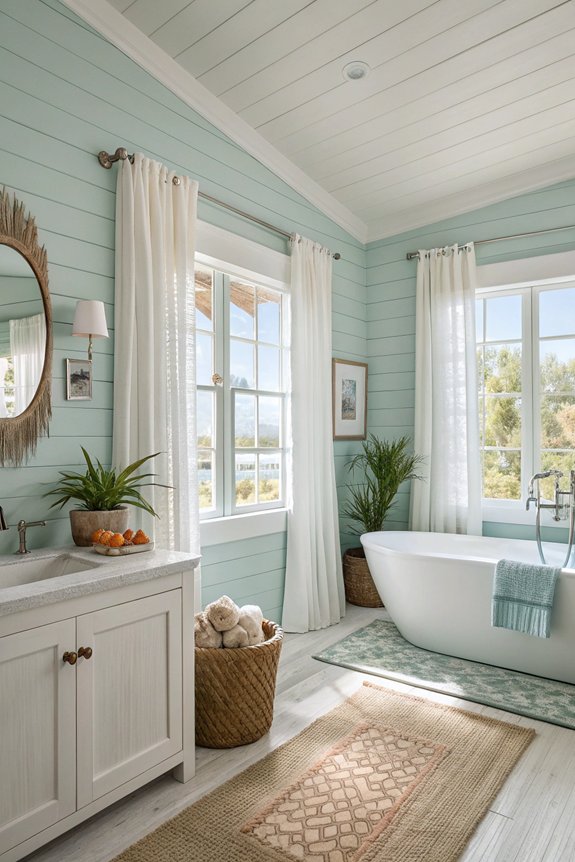 coastal retreat bathroom design
