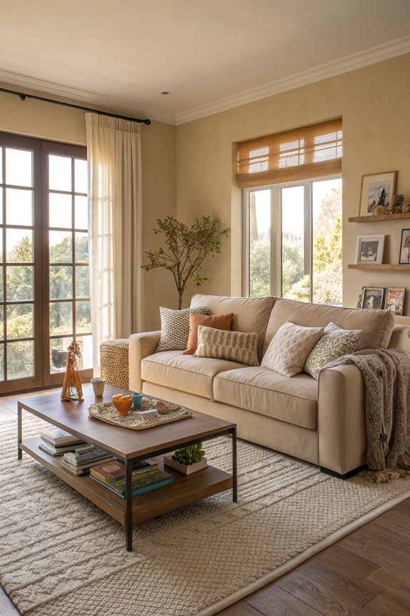 comfortable family living room