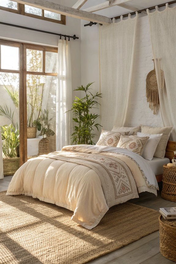 comfortable natural bedding materials