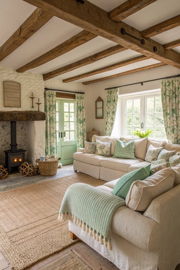 cozy textiles for comfort