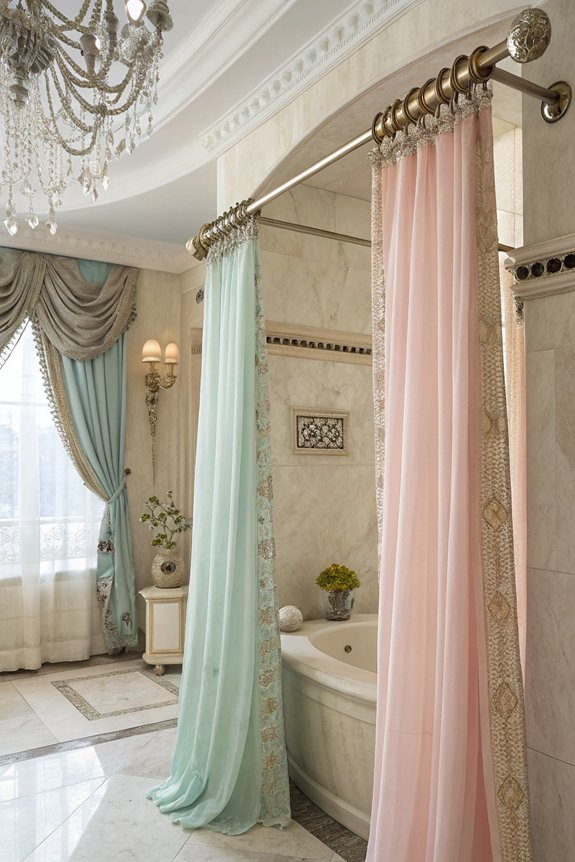 curtain rods enhance decor