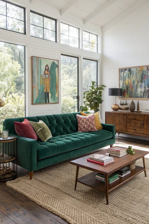 eclectic styles and textures