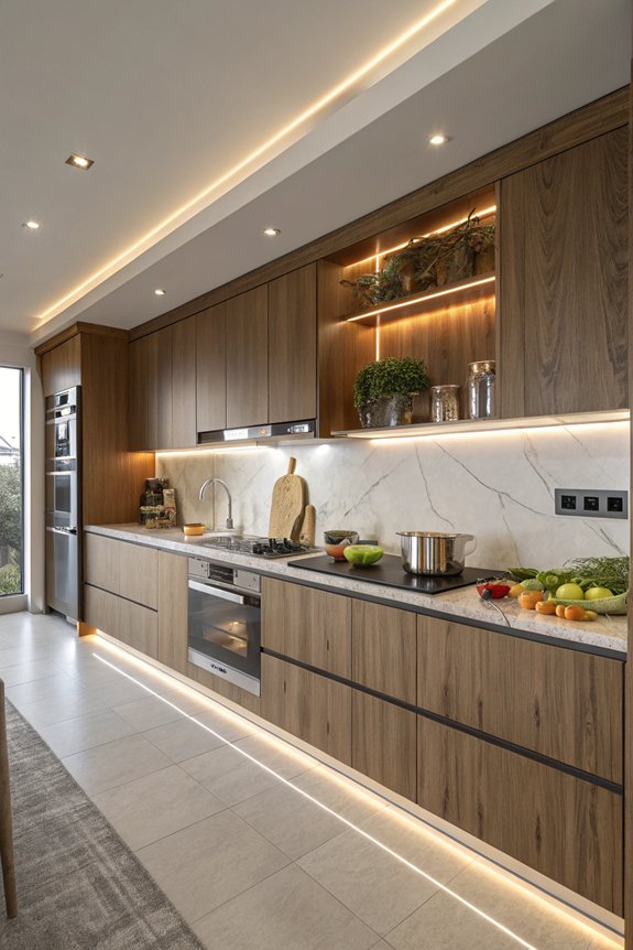 effective kitchen workspace illumination