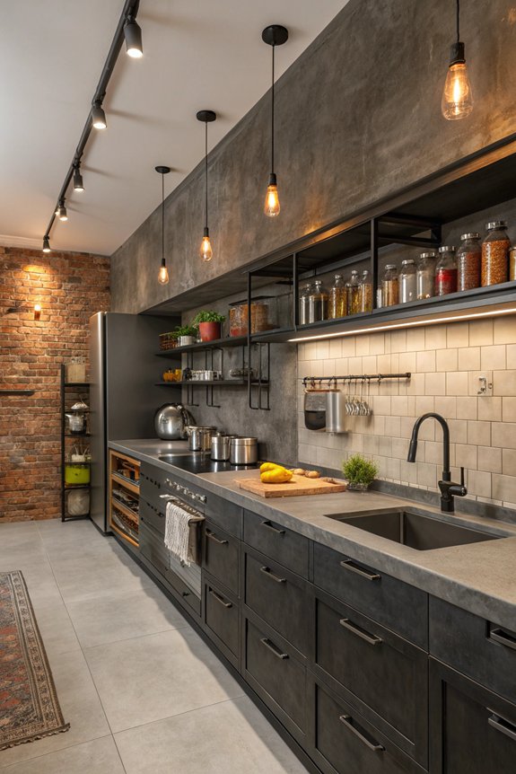 efficient organized durable kitchen