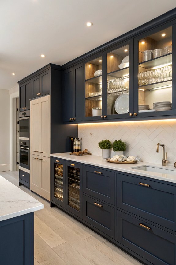 efficient small kitchen storage