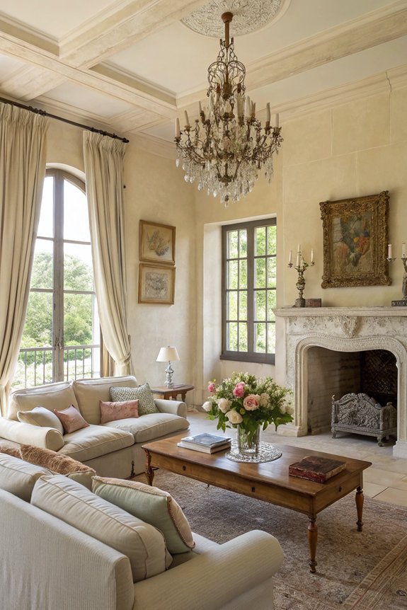 elegant cozy french design