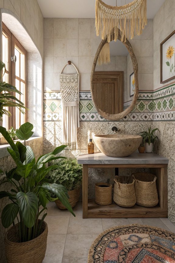 elegant natural stone sink