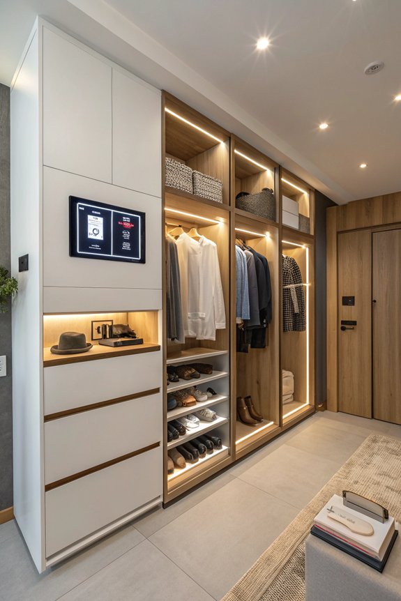 elevate closet with technology