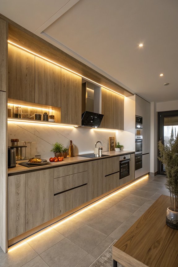 energy efficient modern lighting