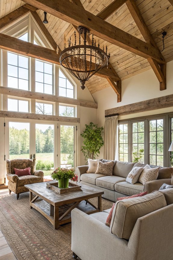 farmhouse fresh living room