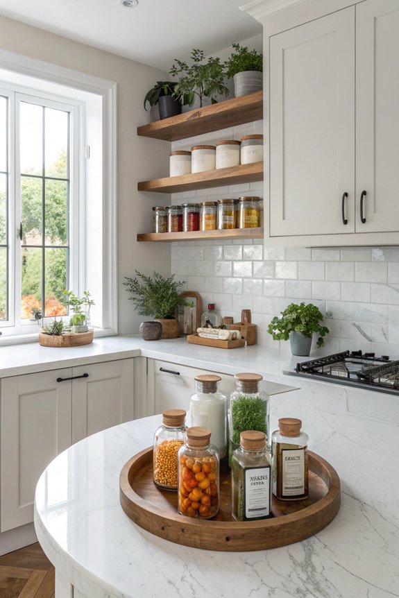 functional corner storage solution