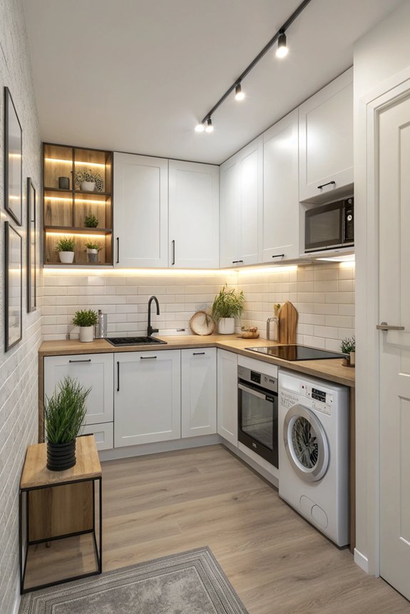 hide appliances maximize space