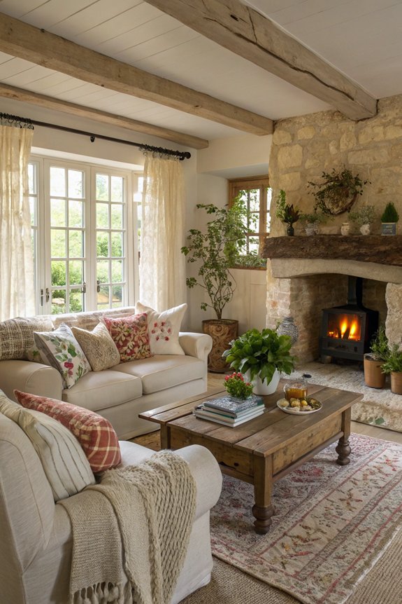 inviting social gathering layout