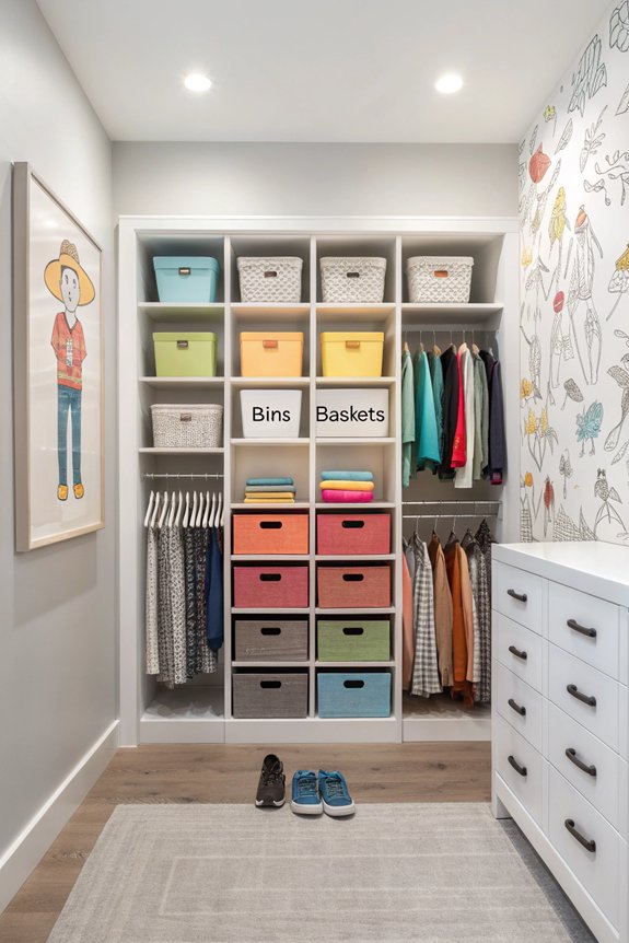 kid friendly closet organization tips