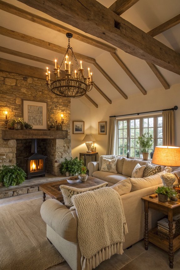layered lighting for ambiance