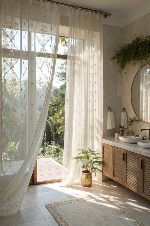 light filtering privacy curtains