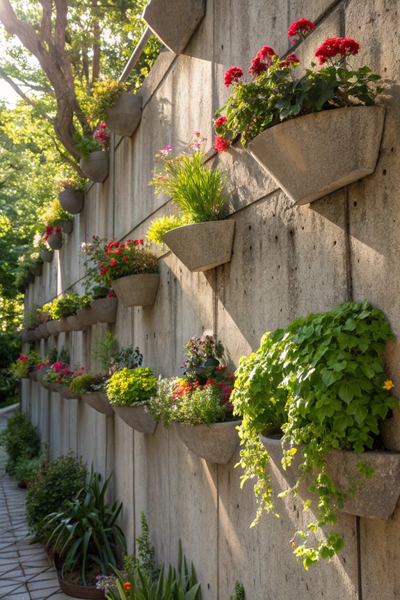 living wall planter ideas