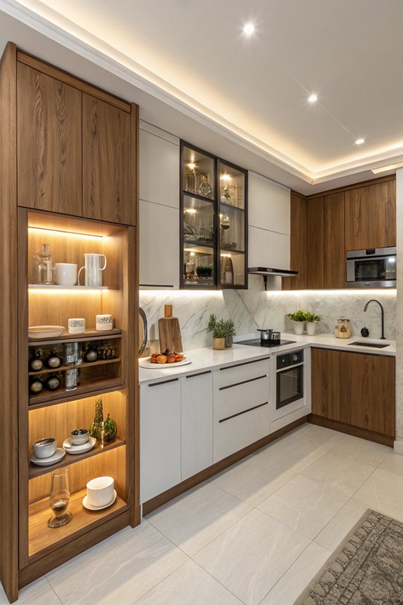 maximize corner cabinet storage