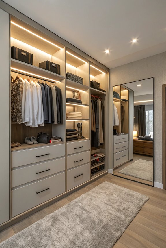 maximize reach in closet efficiency