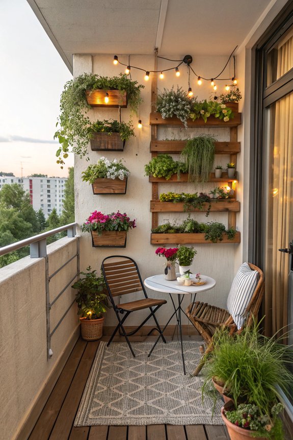 maximize storage with shelves