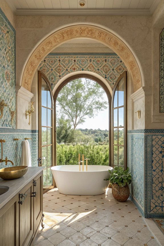 mediterranean elegance and light