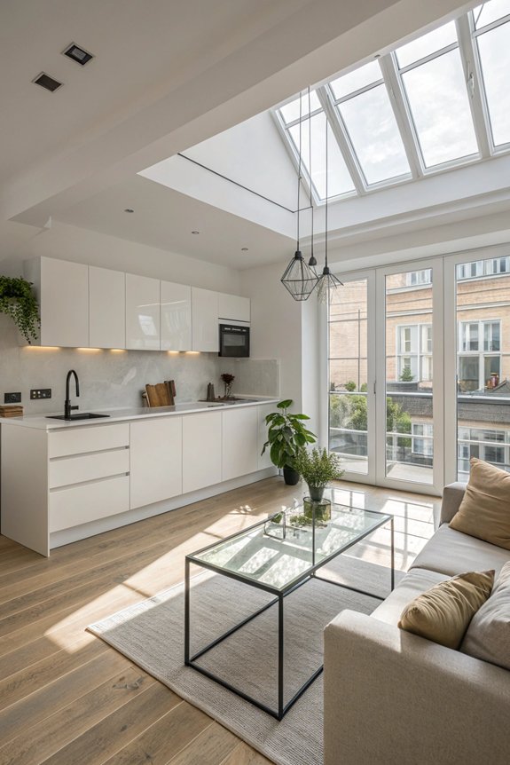 minimalist sleek space design