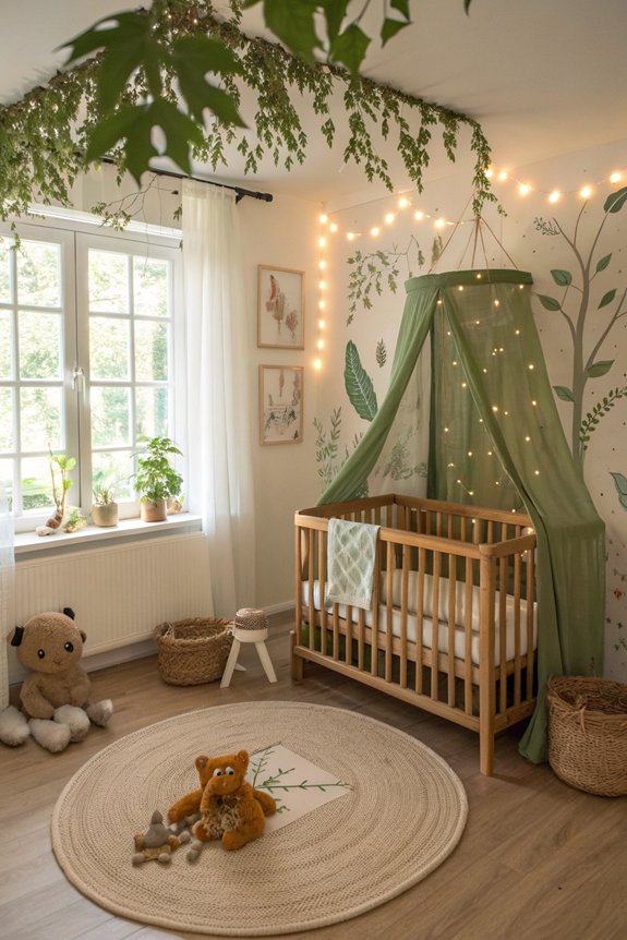 nature inspired cozy space