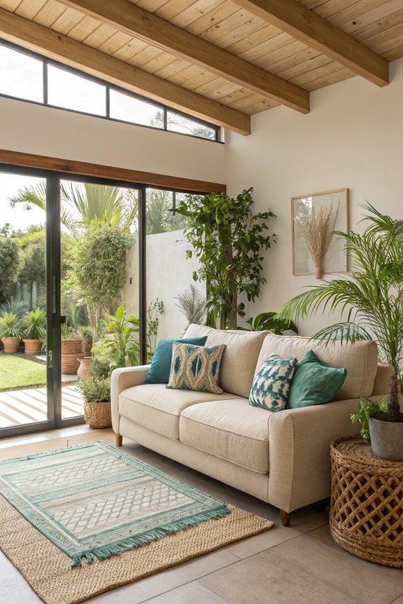 nature inspired indoor oasis