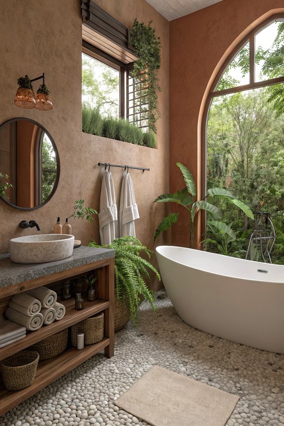 nature inspired serene retreat