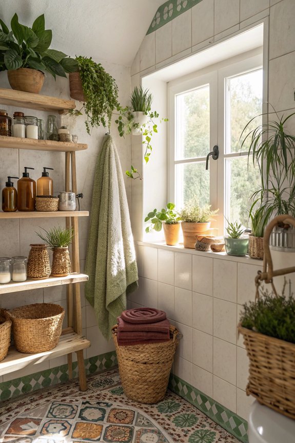 open shelving for style