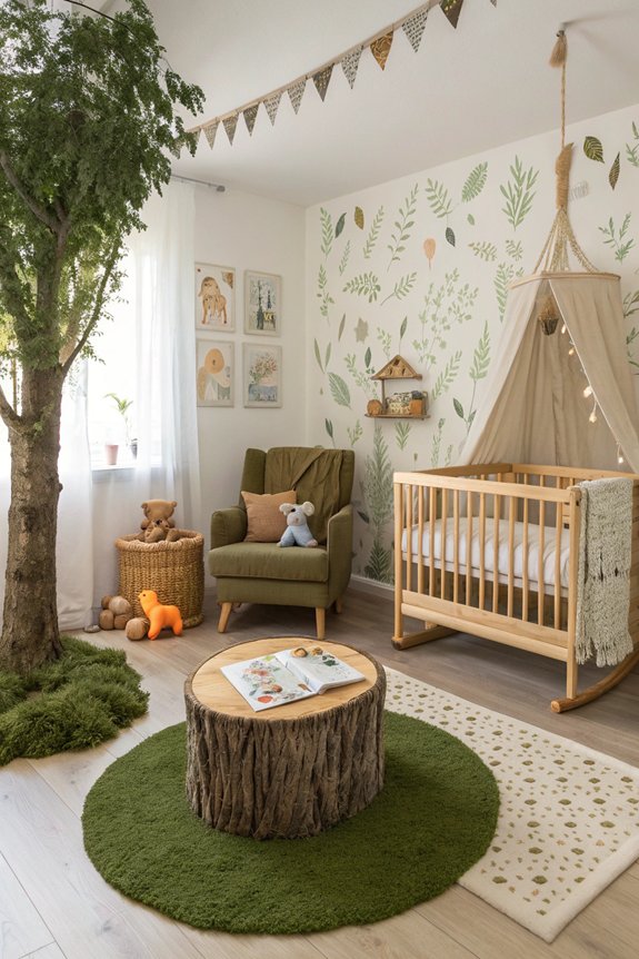 personalized woodland decor items