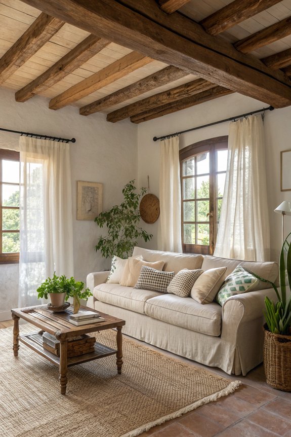 rustic charm for living rooms