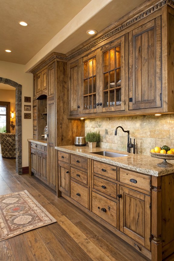 rustic charm with warmth