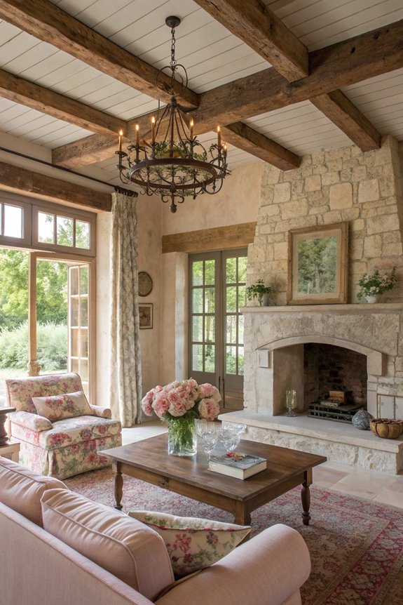 rustic elegance and warmth