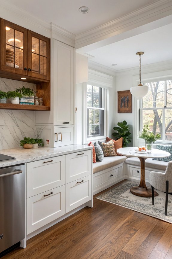 seamless flow in kitchens