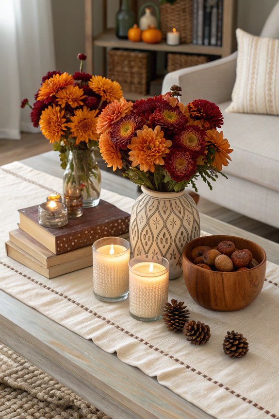 seasonal table decor swaps