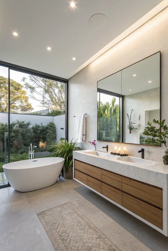 serene functional uncluttered design