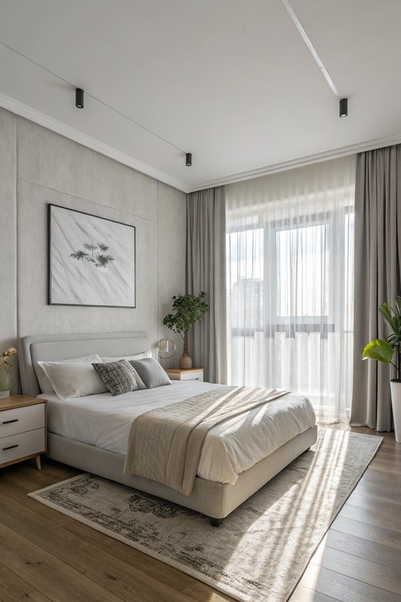 simple calming bedding ideas