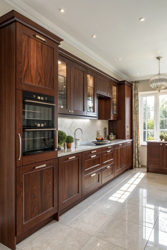sleek modern elegant finishes