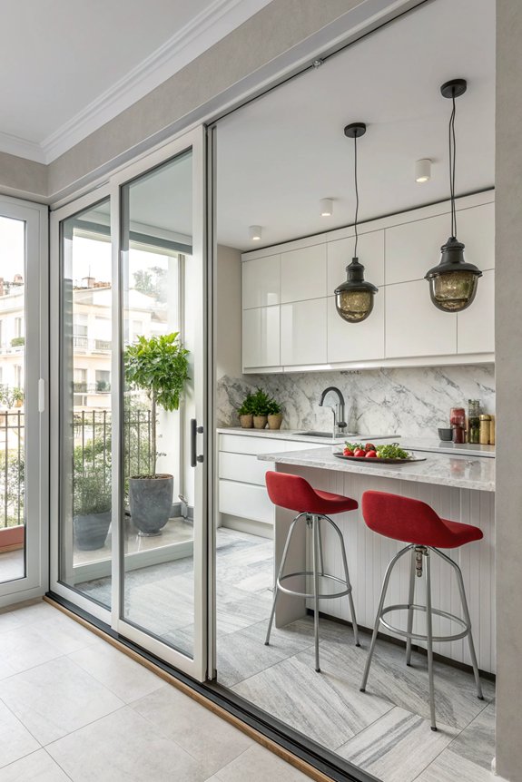 sliding doors for efficiency