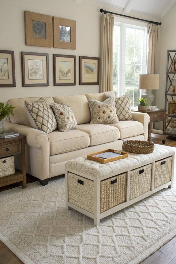 smart storage solutions living room
