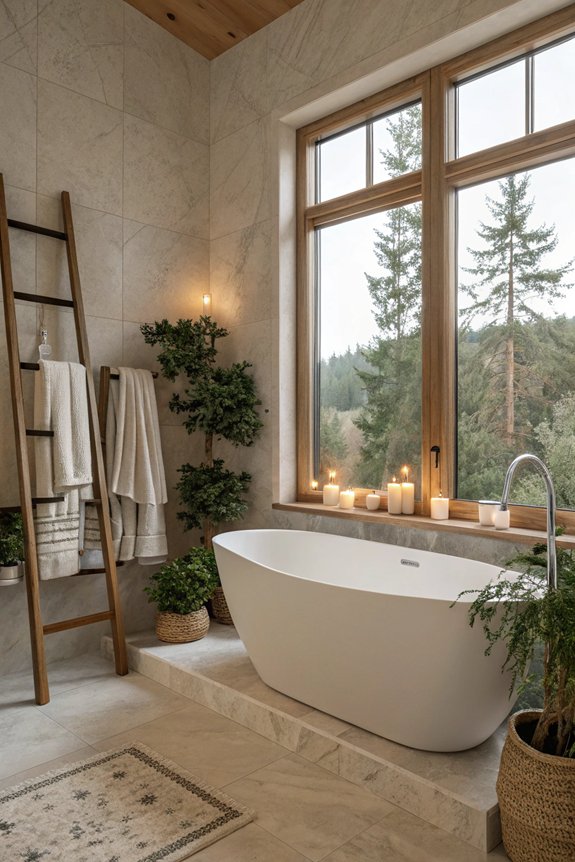 soothing soaking tub sanctuary
