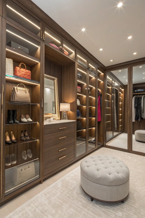 sophisticated wardrobe storage solutions