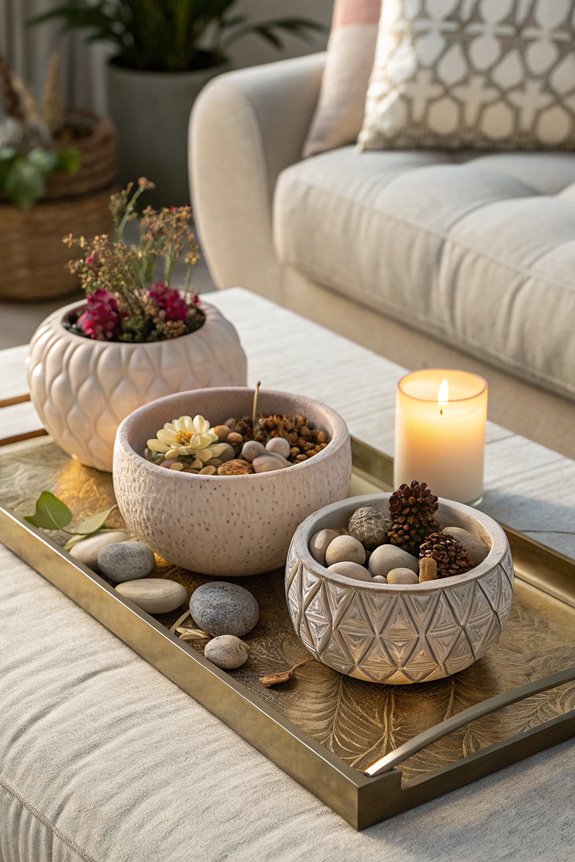 stylish storage with bowls