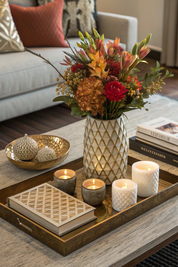 unique bold eye catching centerpieces