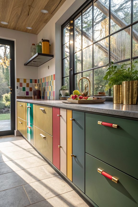 unique cabinet handle accents