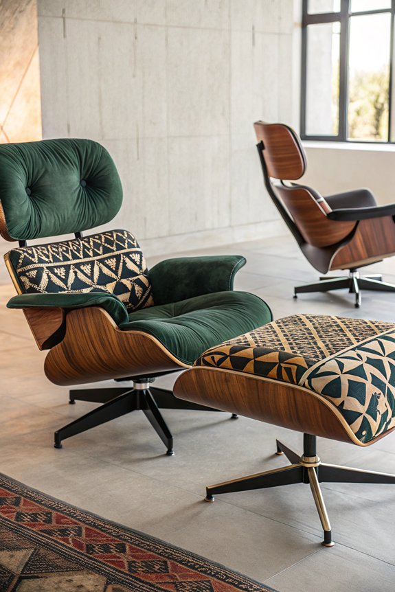 unique upholstery transforms eames