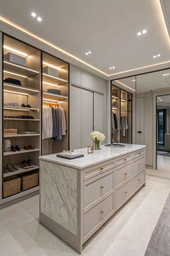 versatile closet island benefits